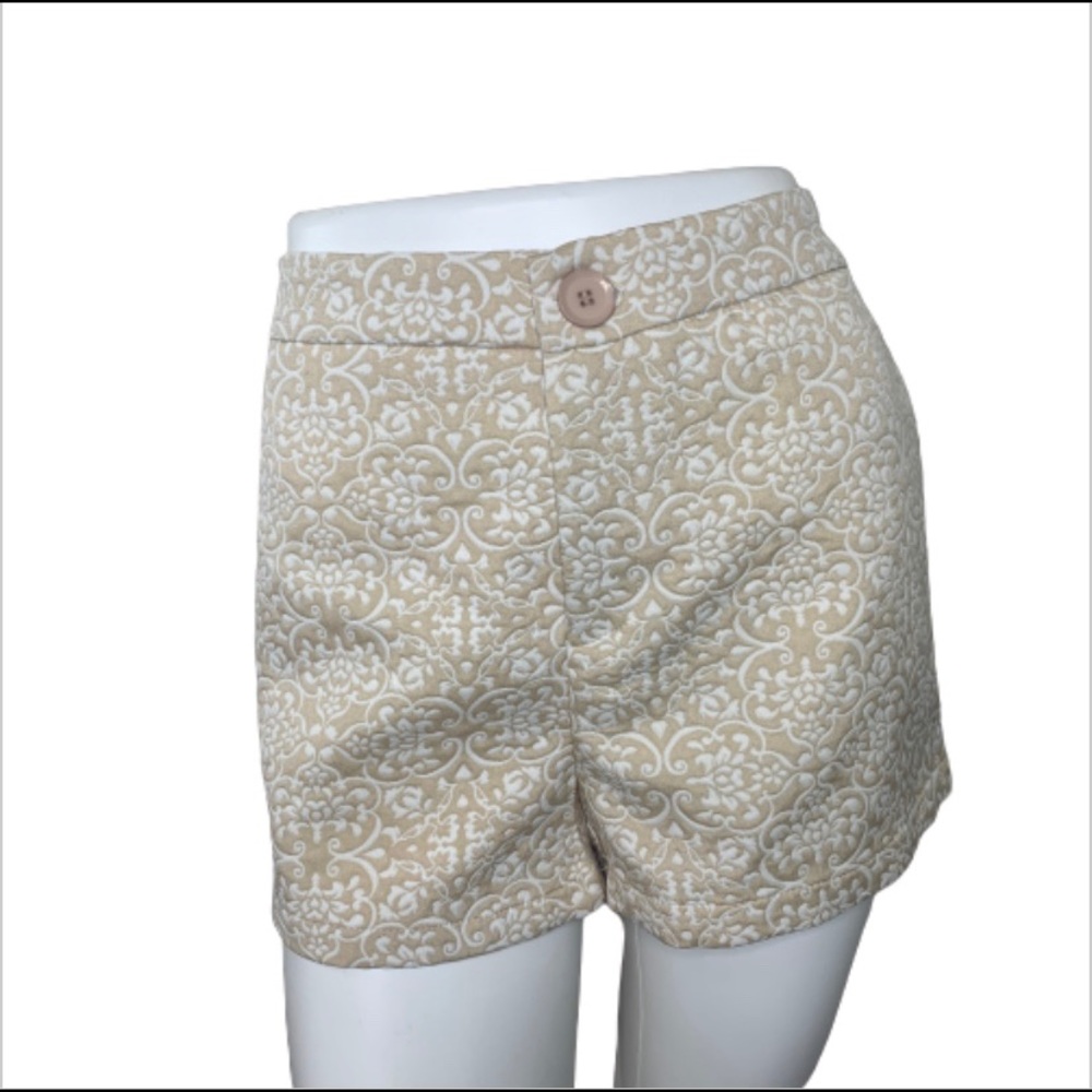 Trixie + Lulu Brocade Pattern Shorts
